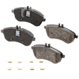 Front Brake Pad Set, Includes Shims and Hardware