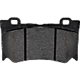 Front Brake Pad Set, 2-Wheel Set, Organic, Hardware Includes (2) Pieces Pad Clip, Sport(Performance Package)/Red Sport 400 Models, Pro-Line Series