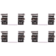 2018 GMC Yukon - Front Ceramic Brake Pad Set, Pro-Line Series