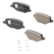 2017 Ford Taurus - Rear Ceramic Brake Pad Set, Except Performance Package, Pro-Line Series