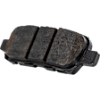 2019 Nissan Rogue Sport - Rear Ceramic Brake Pad Set, engdesig: MR20DD, Naturally Aspirated, GAS, Nissan Engine, Manual Operated Parking Brake, Pro-Line Series