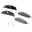 Rear Brake Pad Set, Semi-Metallic, Pro-Line Series