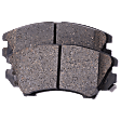 Front Brake Pad Set, Includes Shims and Hardware
