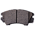 Front Brake Pad Set, Includes Shims and Hardware