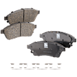 Front Brake Pad Set, Includes Shims and Hardware