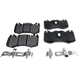 2021 Land Rover Defender 110 - Front Organic Brake Pad Set, 3.0L 6Cyl, 6 Piston Caliper; To Chassis/VIN M2065456, Pro-Line Series