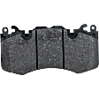 2021 Land Rover Defender 110 - Front Organic Brake Pad Set, 3.0L 6Cyl, 6 Piston Caliper; To Chassis/VIN M2065456, Pro-Line Series