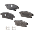Front Brake Pad Set, Semi-Metallic, For Models without Brembo Front Brakes, Pro-Line Series