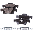 2021 Jeep Grand Cherokee - Rear Ceramic Brake Pad Set, 5.7L 8Cyl, Pro-Line Series
