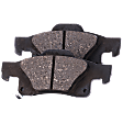2021 Jeep Grand Cherokee - Rear Ceramic Brake Pad Set, 5.7L 8Cyl, Pro-Line Series
