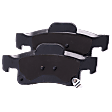 2021 Jeep Grand Cherokee - Rear Ceramic Brake Pad Set, 5.7L 8Cyl, Pro-Line Series