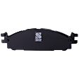 2019 Ford Flex - Front Ceramic Brake Pad Set, Standard Duty Brakes, Pro-Line Series