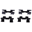 2019 Ford Flex - Front Ceramic Brake Pad Set, Standard Duty Brakes, Pro-Line Series