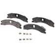 Rear Pro-Line Series Semi-metallic Brake Pad Set