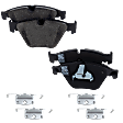 Front Pro-Line Series Organic Brake Pad Set