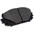 Front Brake Pad Set, Includes Shims and Hardware