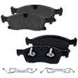Front Brake Pad Set, Includes Shims and Hardware