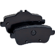 Rear Brake Pad Set, Includes Shims and Hardware