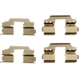 Rear Brake Pad Set, Includes Shims and Hardware