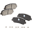 2014 Jeep Cherokee - Front Ceramic Brake Pad Set, 2.4L 4Cyl, Except Heavy Duty Brakes; Code BRF, Pro-Line Series