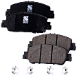 2014-2022 Honda Accord - Front Brake Pad Set, 2-Wheel Set, Pro-Line Series