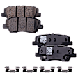Rear Brake Pad Set, Ceramic, For Models without Performance Package, Pro-Line Series