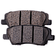 Rear Brake Pad Set, Ceramic, For Models without Performance Package, Pro-Line Series