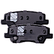 Rear Brake Pad Set, Ceramic, For Models without Performance Package, Pro-Line Series