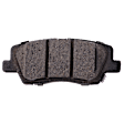 Rear Brake Pad Set, Ceramic, For Models without Performance Package, Pro-Line Series