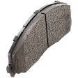 Front Brake Pad Set, Semi-Metallic, Pro-Line Series