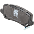 Rear Brake Pad Set, Includes Shims and Hardware