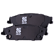 Rear Brake Pad Set, Ceramic, Pro-Line Series