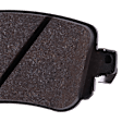 Rear Brake Pad Set, Organic, Pro-Line Series