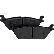 Rear Brake Pad Set, Includes Shims and Hardware