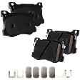 Front Brake Pad Set, Includes Shims and Hardware