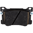 Front Brake Pad Set, Includes Shims and Hardware