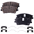 2019 Hyundai Elantra - Front Ceramic Brake Pad Set, 1.6L 4Cyl, Pro-Line Series