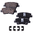 Rear Brake Pad Set, Ceramic, Pro-Line Series