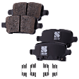 2017-2023 Chevrolet Bolt EV - Rear Brake Pad Set, Ceramic, Pro-Line Series
