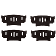 Rear Pro-Line Series Ceramic Brake Pad Set