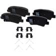 2019 Hyundai Veloster - Rear Ceramic Brake Pad Set, 1.6L 4Cyl, Pro-Line Series