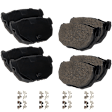 Rear Brake Pad Set, Includes Shims and Hardware