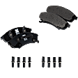 1992 Oldsmobile Cutlass Supreme - Front Semi-metallic Brake Pad Set, 3.4L 6Cyl, Pro-Line Series