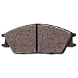 Front Brake Pad Set, Includes Shims and Hardware