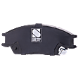 Front Brake Pad Set, Includes Shims and Hardware