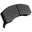 Front Brake Pad Set, Semi-Metallic, Pro-Line Series, For Models With Dual Rear Wheels