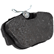 Front or Rear Brake Pad Set, Includes Shims and Hardware