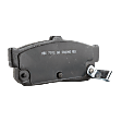 Rear Brake Pad Set, Includes Shims and Hardware