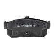 Rear Brake Pad Set, Includes Shims and Hardware