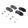 Front Brake Pad Set, Organic, 4WD/RWD, Pro-Line Series